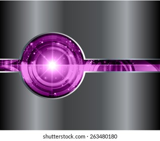 Dark purple color Light Abstract Technology background for computer graphic website internet. black. circuit. 