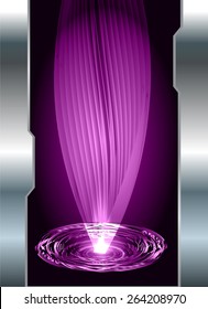 dark purple color Light Abstract Technology background for computer graphic website internet and business. circuit. silver background. spiral, braid