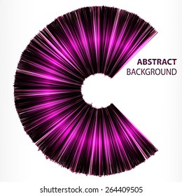 Dark purple color Light Abstract Technology background for computer graphic website internet and business. text box. banner. card. label. Brochure. white  background. 