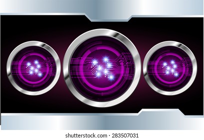 dark purple color Light Abstract Technology background for computer graphic website internet and business. circuit. vector illustration. abstract digital . silver.