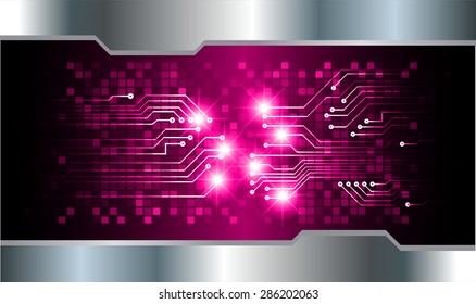 dark purple color Light Abstract Technology background for computer graphic website internet and business. circuit. vector illustration. abstract digital . silver. Spark