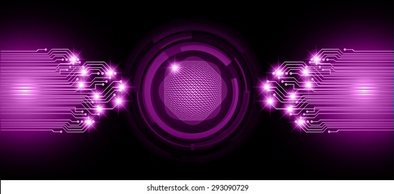 dark purple color Light Abstract Technology background for computer graphic website internet and business. circuit. vector illustration. abstract digital. infographics. Spark