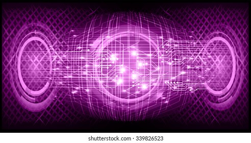 dark purple color Light Abstract Technology background for computer graphic website internet and business. circuit. illustration. digital. infographics. binary code background. vector.one. zero