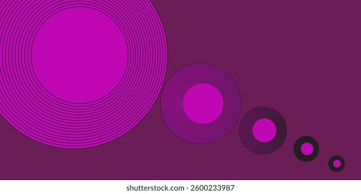 dark purple dynamic abstract vector background with diagonal lines. 3d cover of business presentation banner for sale event night party. Fast moving soft circle wave line stripe decoration