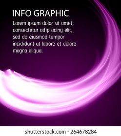 Dark purple fire Light Abstract Technology background for computer graphic website internet business. text box. Brochure. card. banner. label.