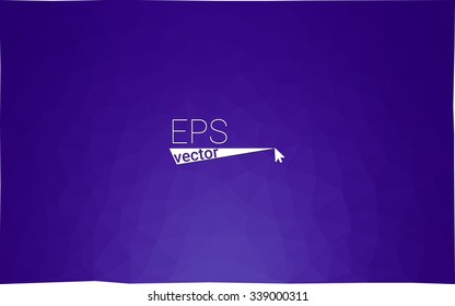 Dark purple geometric rumpled triangular low poly origami style gradient illustration graphic background. Vector polygonal design for your business.