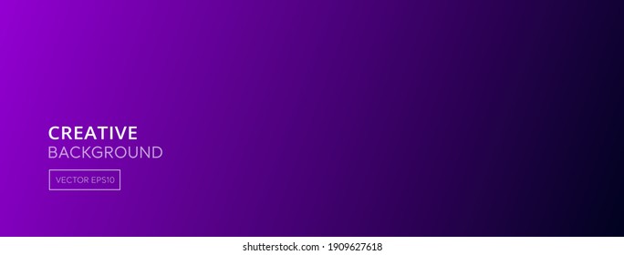 Dark purple gradient abstract banner background