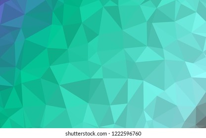 Dark Purple, Green triangular low poly, Mosaic pattern Background, Vector illustration graphic, Creative Origami style with gradient