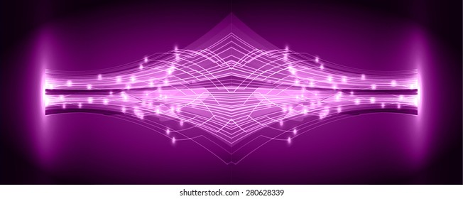 Dark purple light Abstract background. dark red color Light Abstract Technology background for computer graphic website internet and business. circuit. illustration. infographics. ray