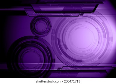 Dark purple Light Abstract Technology background for computer graphic website internet.