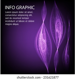 Dark purple Light Abstract Technology background for computer graphic website internet. text box. Brochure. card. 