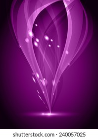 dark purple Light Abstract Technology background for computer graphic website internet and business. text box. Brochure. card. wave.
