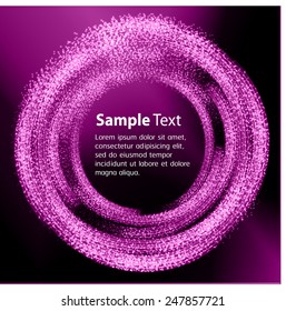 Dark purple Light Abstract Technology background for computer graphic website internet. text box. Brochure. card.
