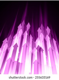 Dark purple Light Abstract Technology background for computer graphic website internet. circuit arrow
