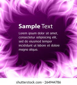 Dark purple Light Abstract Technology background for computer graphic website internet and business. text box. Brochure. card. banner. fire