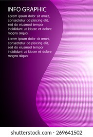 dark purple Light Abstract Technology background for computer graphic website internet. text box. Brochure. card. wave. label. banner. curve. silver