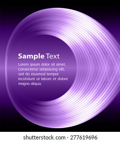 Dark purple Light Abstract Technology background for computer graphic website internet business. text box. Brochure. card. label. banner