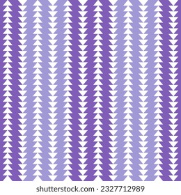Dark purple and light purple seamless pattern, there are triangles arranged in rows on alternating sides.