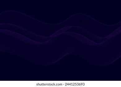  Dark purple line background with geometric shape. vector illustration.