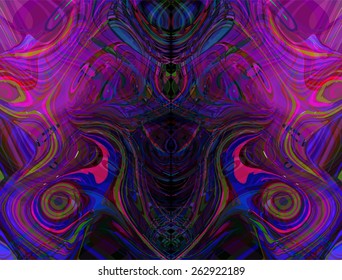 dark purple marbled artwork ebru texture, exotic abstract background 