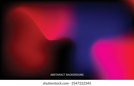 Fondo abstracto de ondas púrpura claro de mezcla púrpura oscuro. Gradiente. Textura de onda suave. Fondo de color oscuro con espacio para el diseño.