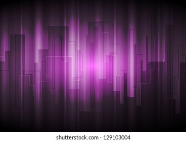 Dark Purple Modern Background. Vector Design Eps 10