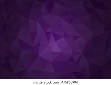 Dark Purple Pattern Geometric style.
