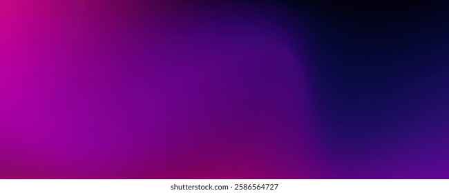 dark purple pink blue color gradient background blurred neon color flow grainy texture effect futuristic banner design