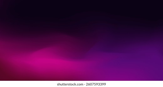 dark purple pink blue color gradient background blurred neon color flow grainy texture effect futuristic banner design