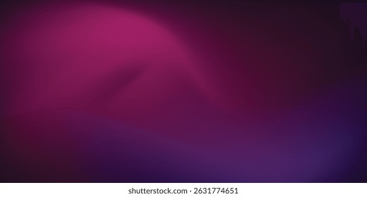 dark purple pink blue color gradient background blurred neon color flow grainy texture effect futuristic banner design vector eps10