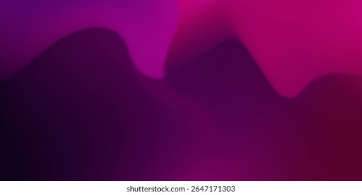dark purple pink blue color gradient background blurred neon color flow grainy texture effect futuristic banner design