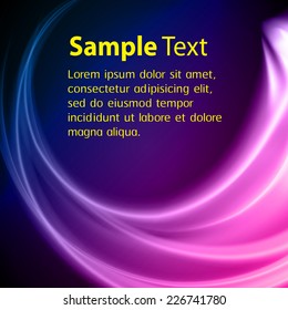 Dark Purple pink Light Abstract Technology background for computer graphic website internet. text box. Brochure. 