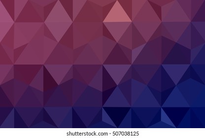 Dark purple, pink polygonal background. A sample with polygonal shapes. The polygonal design can be used for your web site.