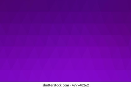 Dark purple, pink triangle mosaic pattern. A completely new color illustration in a vague style. The polygonal design can be used for your web site.
