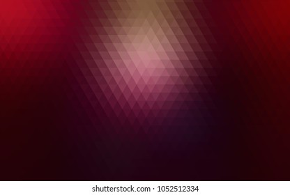 Dark Purple, Pink vector abstract mosaic template. A completely new color illustration in a vague style. A completely new design for your business.