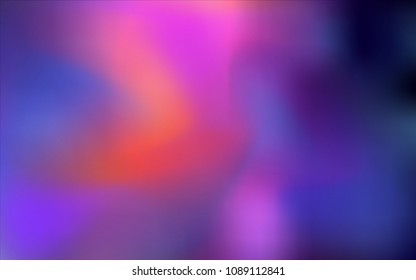 Dark Purple, Pink vector abstract blurred background. Glitter abstract illustration with an elegant design. Brand-new style for your business design.