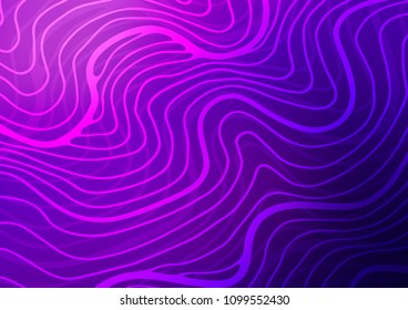 Dark Purple, Pink vector abstract doodle pattern. A vague abstract illustration with doodles in Indian style. The pattern can be used for heads of websites and designs.