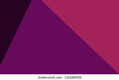 Dark Purple, Pink vector abstract polygonal template. Shining colorful illustration with triangles. New template for your brand book.