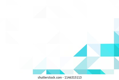 Dark Purple, Pink vector abstract polygonal template. Glitter abstract illustration with an elegant triangles. Polygonal design for your web site.