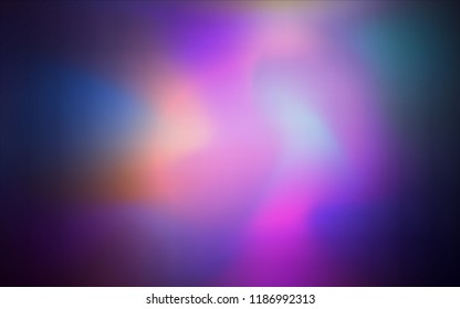 Dark Purple, Pink vector abstract blurred cover. Brand-new colored illustration in blurry style with gradient. The completely new template can be used for your brand book.