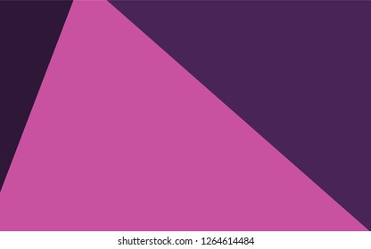 Dark Purple, Pink vector abstract mosaic backdrop. Polygonal abstract illustration with gradient. Completely new template for your banner.