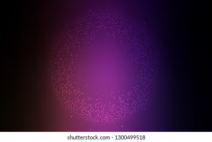 Dark Purple, Pink vector abstract blurred layout. New colored illustration in blur style with gradient. Background for designs.