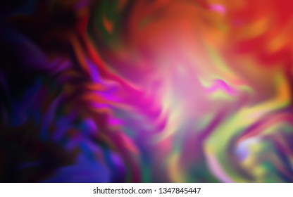 Dark Purple, Pink vector abstract blurred layout. Shining colored illustration in smart style. Elegant background for a brand book.