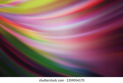 Dark Purple, Pink vector abstract bright template. Colorful abstract illustration with gradient. New way of your design.