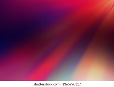 Dark Purple, Pink vector abstract template. Colorful abstract illustration with gradient. A completely new design for your business.