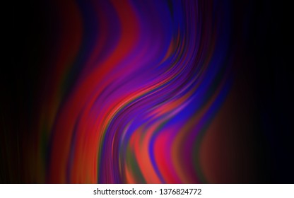 Dark Purple, Pink vector abstract blurred layout. Modern abstract illustration with gradient. Completely new design for your business.