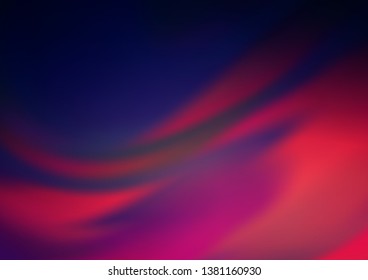 Dark Purple, Pink vector abstract background. A vague abstract illustration with gradient. The best blurred design for your business.