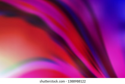 Dark Purple, Pink vector abstract blurred background. Modern abstract illustration with gradient. Blurred design for your web site.