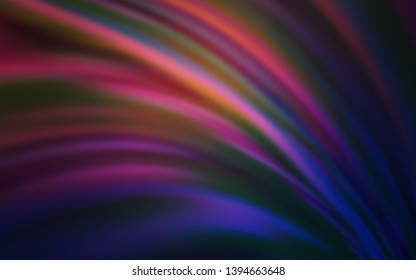 Dark Purple, Pink vector abstract blurred background. New colored illustration in blur style with gradient. Background for designs.