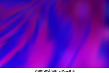 Dark Purple, Pink vector abstract layout. Modern abstract illustration with gradient. Smart design for your work.